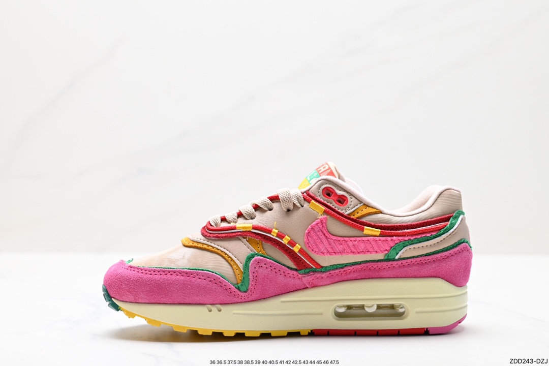 Nike Air Max 1 first generation retro air cushion all-match leisure sports running shoes FN0598-200