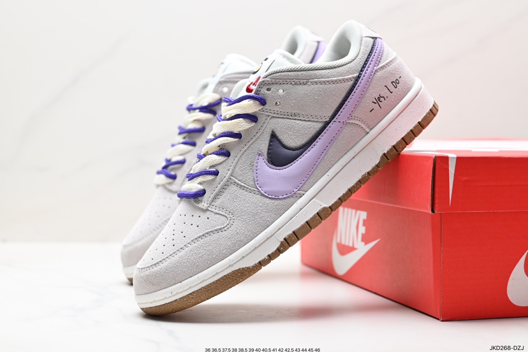 160 Nike Dunk Low SE “85” 此款Nike Dunk Low采用绒面革材质 DO9457-103