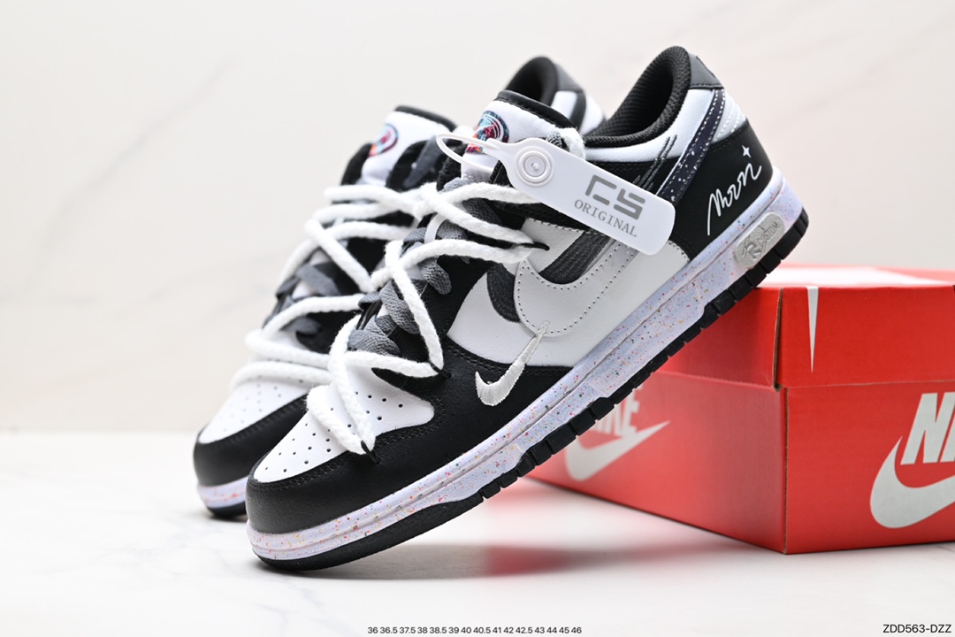 Nike SB Dunk Low Black and Red Ink Reverse Three Hook FD4623-169