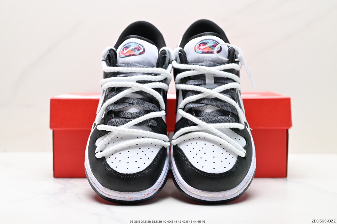 Nike SB Dunk Low Black and Red Ink Reverse Three Hook FD4623-169