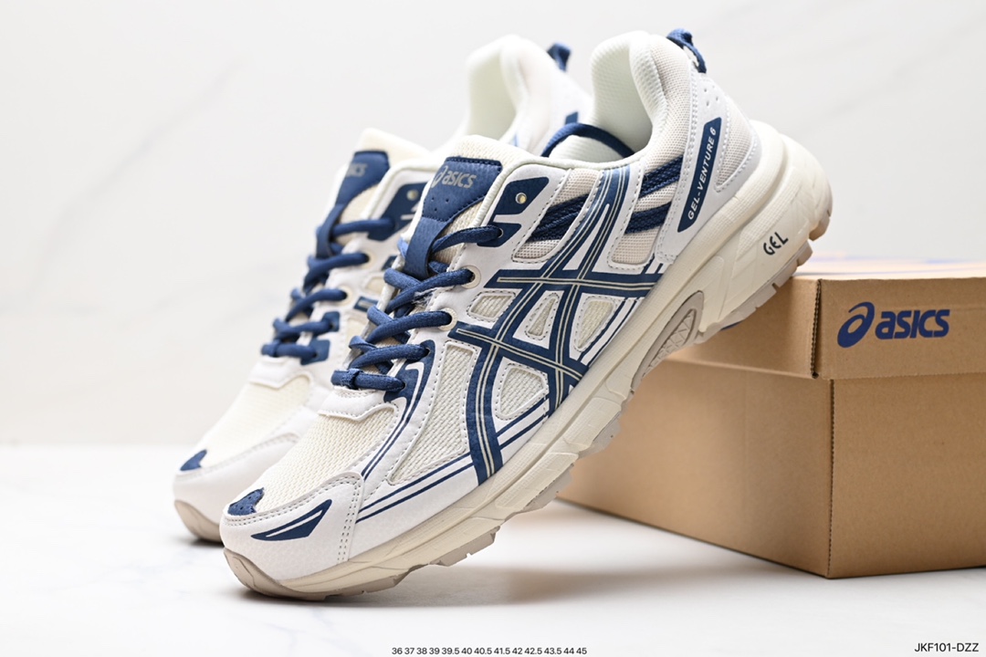 165 装备充满未来感，日本专业跑鞋品牌·ASICS/亚瑟士 GEL-VENTURE 6量子系列跑步鞋 1011B550-100