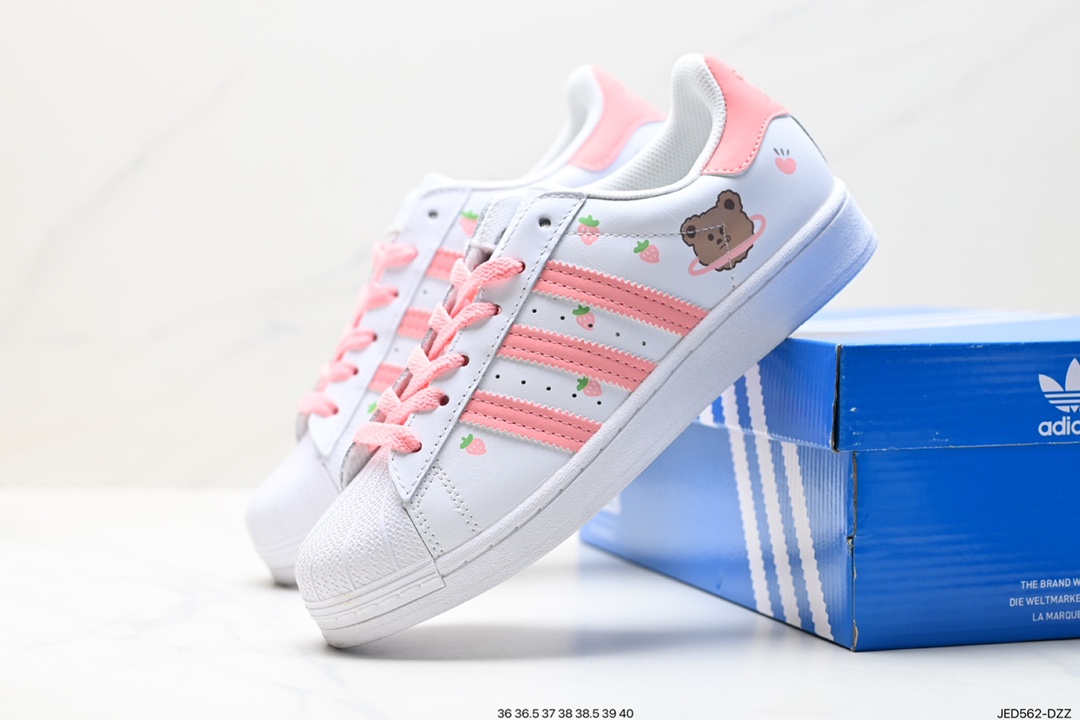 Adidas Originals Superstar Pride RM Shell Toe Sneakers HP7831