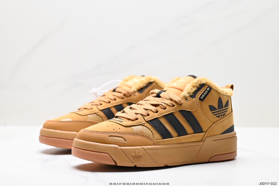 180 AD Originals Post UP 中邦加绒”黑白灰”这款adidas经典款 H00190