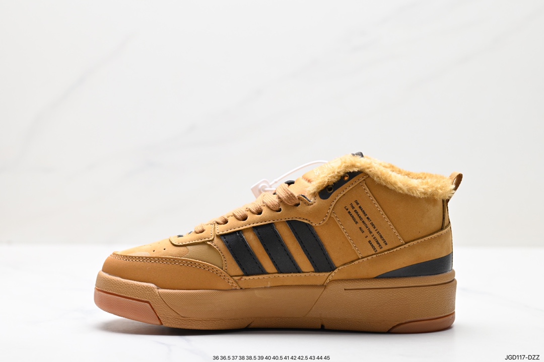 180 AD Originals Post UP 中邦加绒”黑白灰”这款adidas经典款 H00190