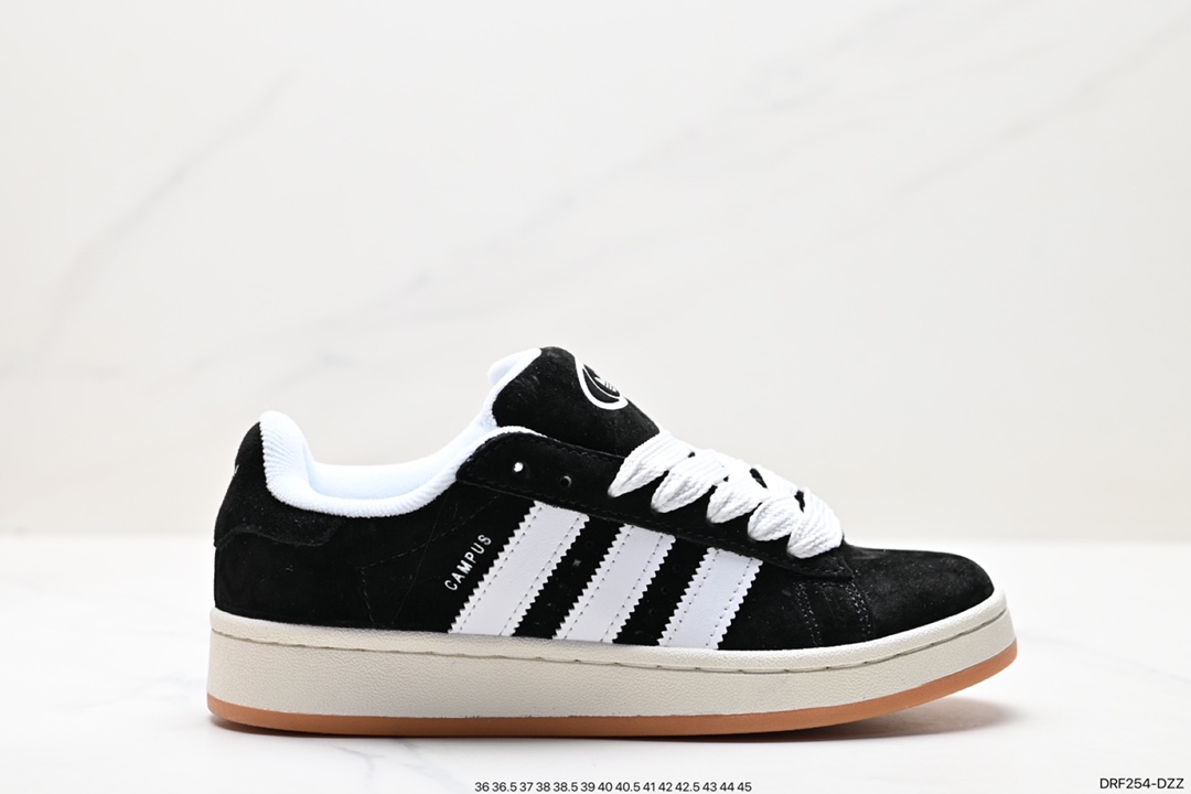 115 阿迪达斯Adidas Originals Campus 00s 学院系列 面包风经典复古低帮百搭休闲运动板鞋 HQ8708