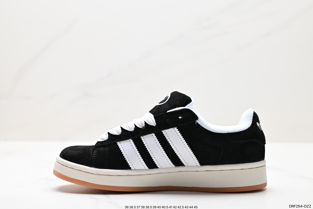 115 阿迪达斯Adidas Originals Campus 00s 学院系列 面包风经典复古低帮百搭休闲运动板鞋 HQ8708