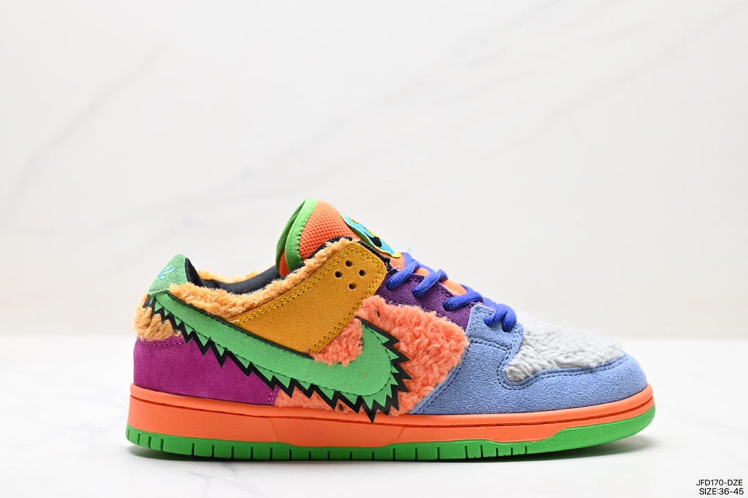 170 耐克Nike SB Dunk Low 扣篮系列 复古低帮休闲运动滑板板鞋 DD1391-346