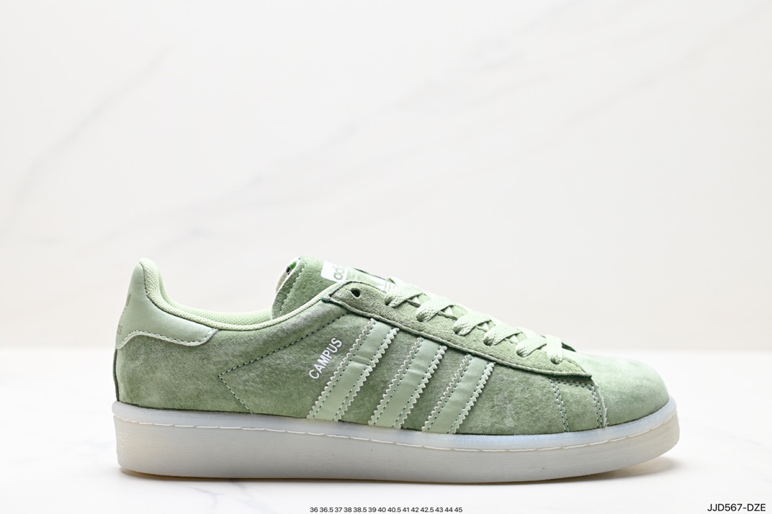 Adidas Originals Campus College Series Bread Style Classic Retro Low-top All-match Casual Sports Sneakers GW7128