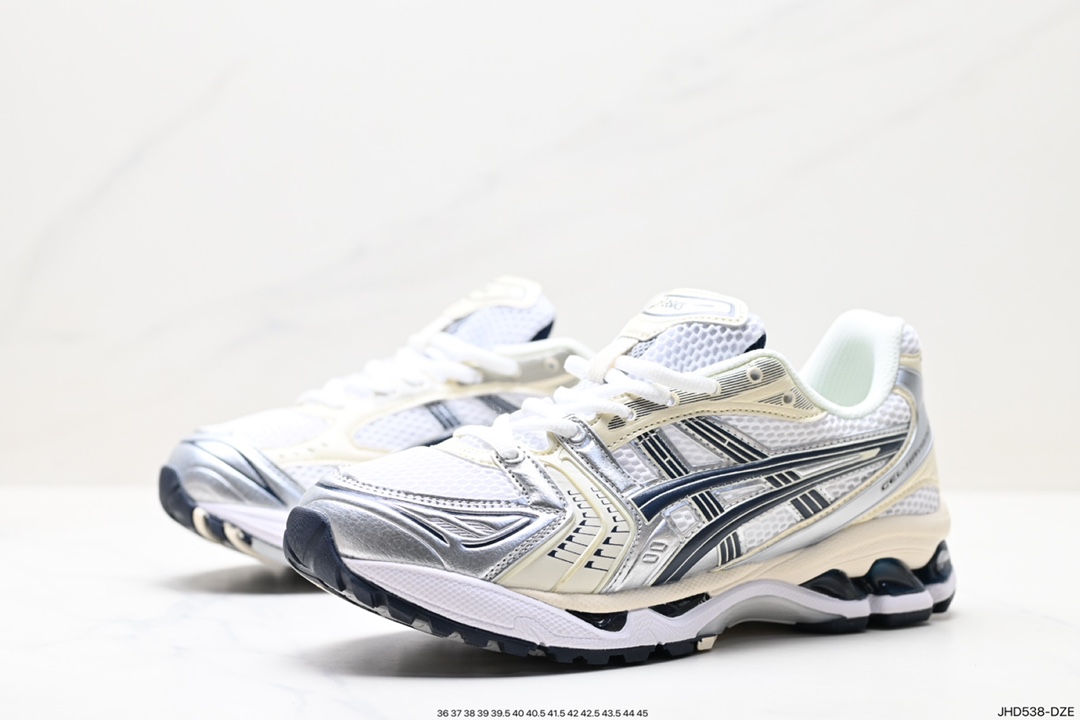 190 Asics Gel-Kayano 14 版本 银灰绿 亚瑟士运动休闲透气专业跑鞋 1202A056-109