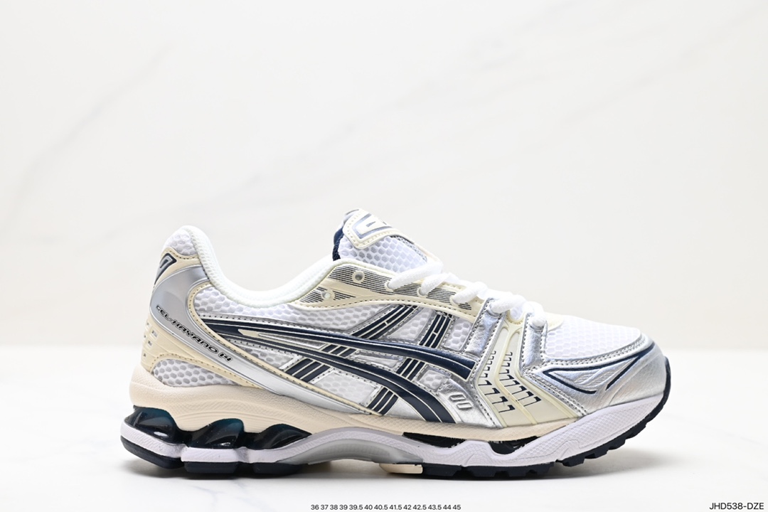 190 Asics Gel-Kayano 14 版本 银灰绿 亚瑟士运动休闲透气专业跑鞋 1202A056-109