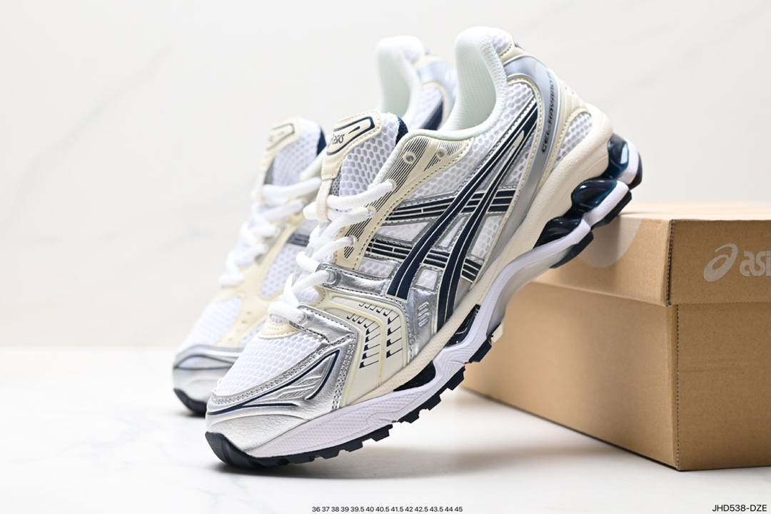 190 Asics Gel-Kayano 14 版本 银灰绿 亚瑟士运动休闲透气专业跑鞋 1202A056-109