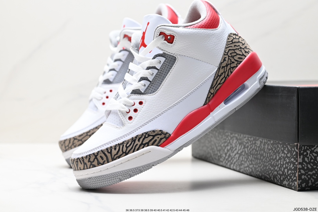 180 Air Jordan 3 Retro ”Hide and Sneak“ 白灰棕 CX9246-102