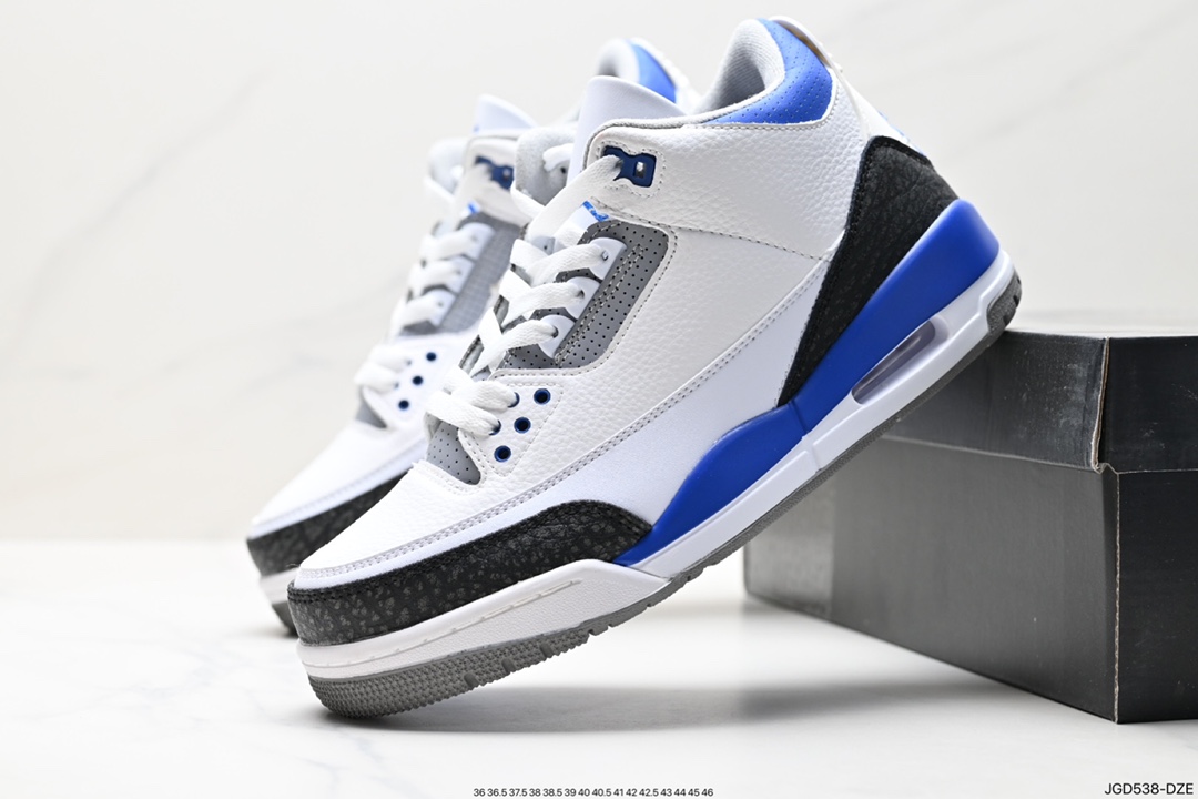 180 Air Jordan 3 Retro ”Hide and Sneak“ 白灰棕 CX9246-102