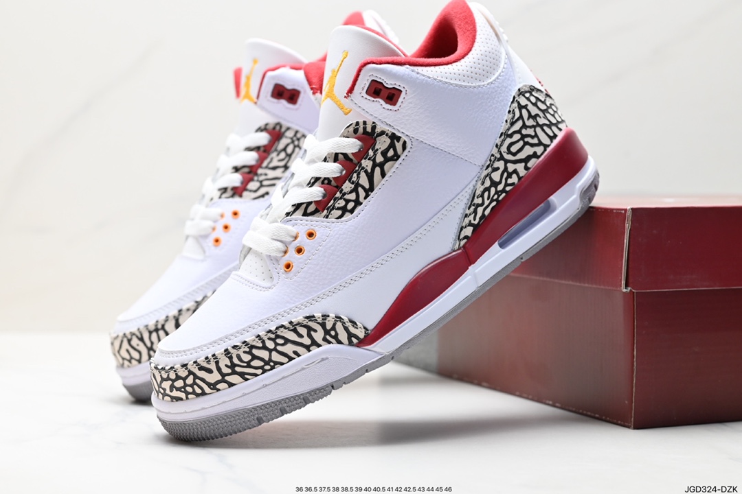 Air Jordan 3 Retro ”Hide and Sneak” White Gray Brown DV7028-108