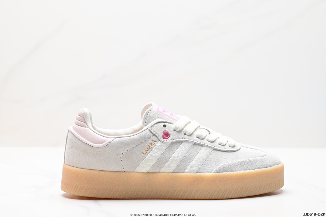 130 阿迪达斯三叶草Adidas Originals Samba Vegan OG”SPD“桑巴舞板鞋 IF1835