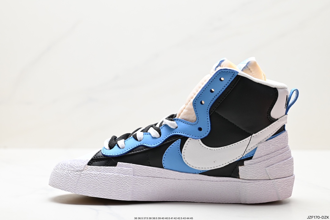 Nike Sacai X Nike Blazer with Dunk Trailblazer joint catwalk deconstruction of high-end trendy sneakers BV0072-100