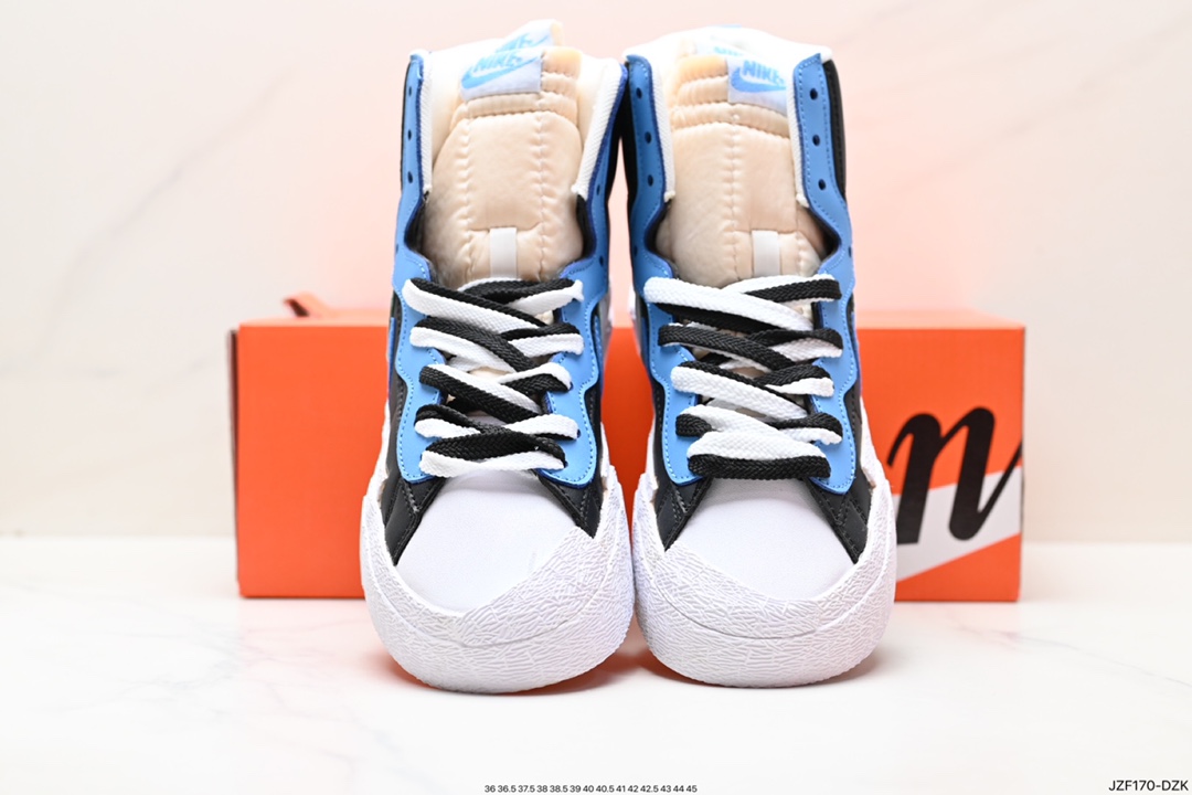 Nike Sacai X Nike Blazer with Dunk Trailblazer joint catwalk deconstruction of high-end trendy sneakers BV0072-100