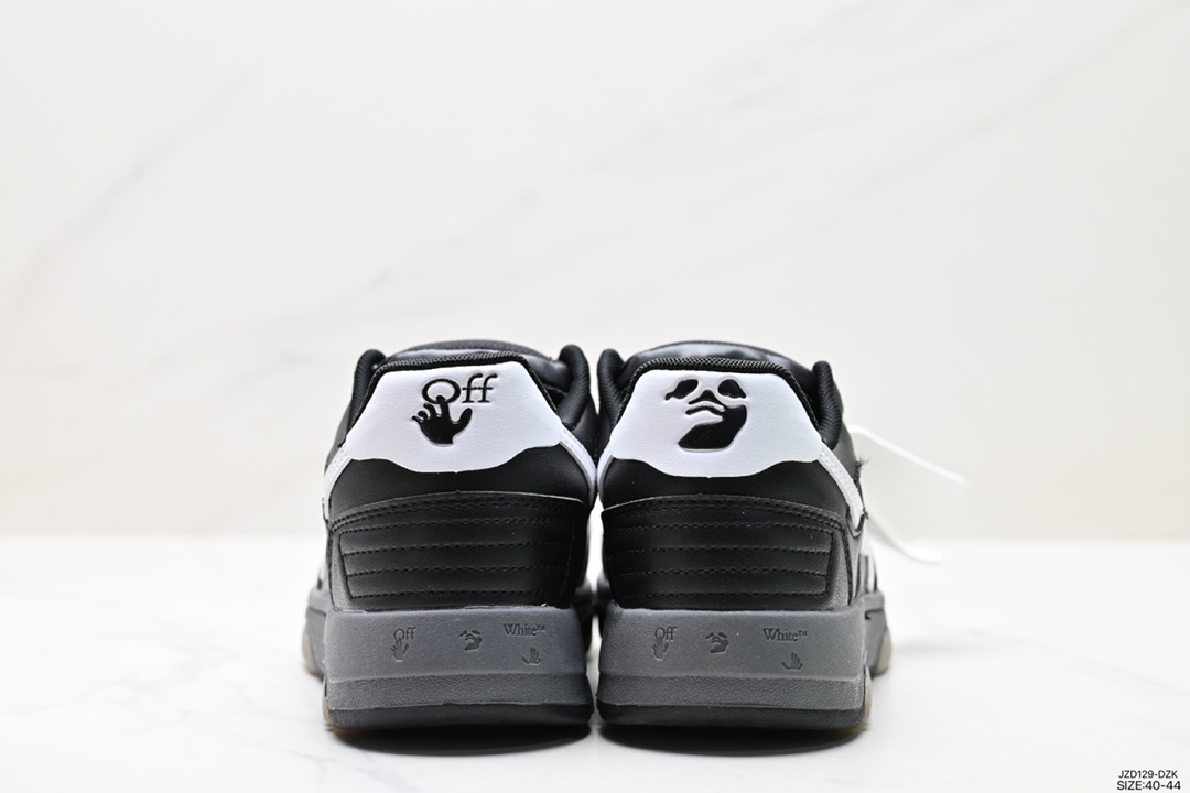 150 当红美潮,设计师独立品牌Off-White c/o Virgil Abloh Out Of Office Low-top Leather OW联名 板鞋