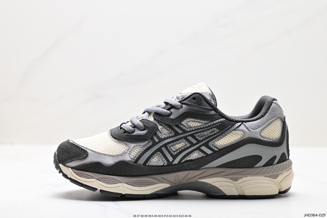 190 ASICS/亚瑟士 透气网眼鞋面配合部分合成革材质 1201A789-001