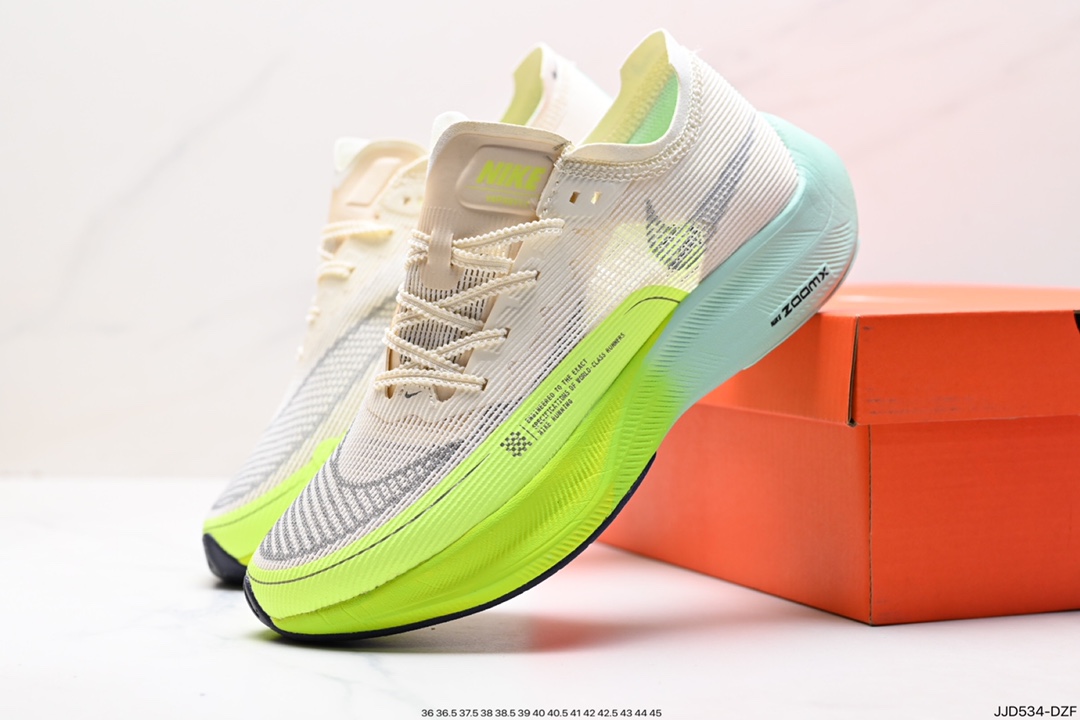 130 ZoomX Vaporfly Next拉松二代 使用全新 Vaporweave 科技打造鞋面 DV9428-100