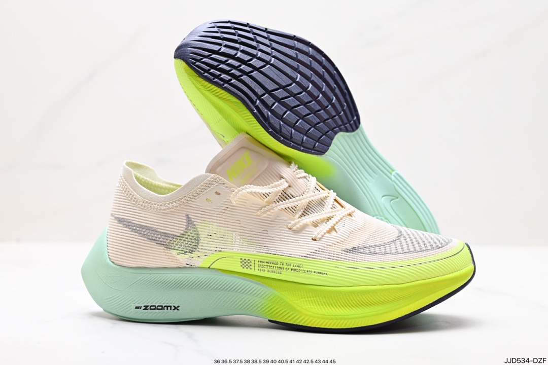 130 ZoomX Vaporfly Next拉松二代 使用全新 Vaporweave 科技打造鞋面 DV9428-100