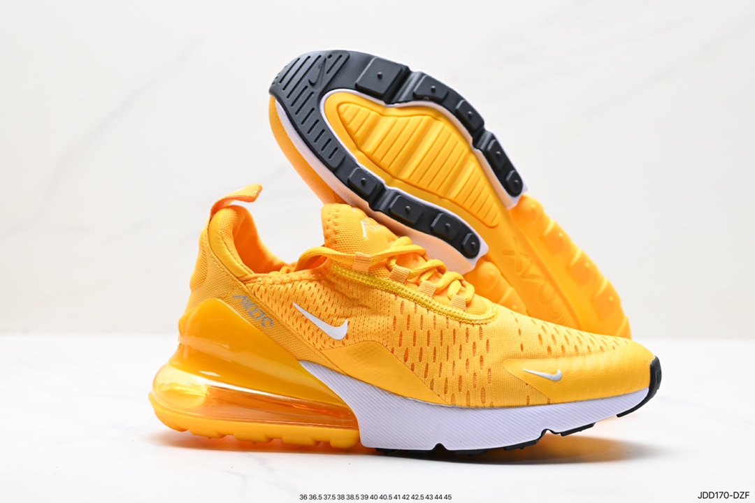 120 耐克 Nike Air Max 270混合科技后掌半气垫慢跑鞋 AH6789-701