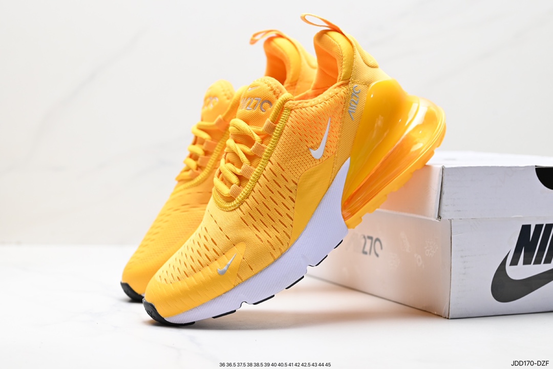 120 耐克 Nike Air Max 270混合科技后掌半气垫慢跑鞋 AH6789-701