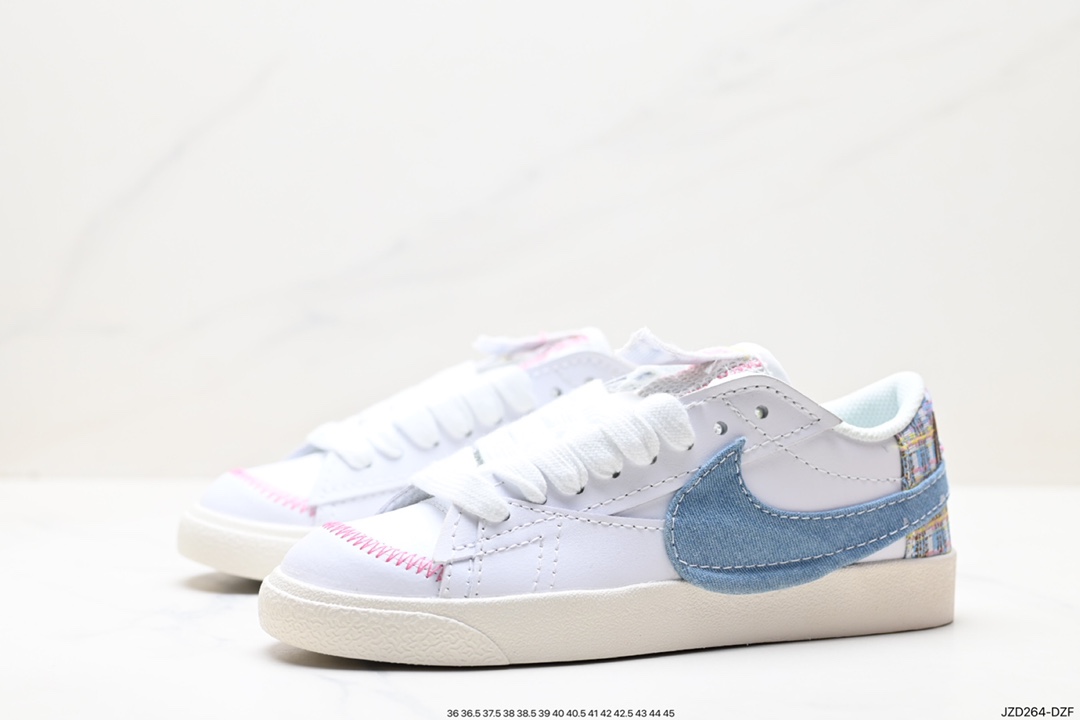 Nike Blazer Low'77 Jumbo classic versatile low-top trailblazer casual sports shoes FJ7741-141