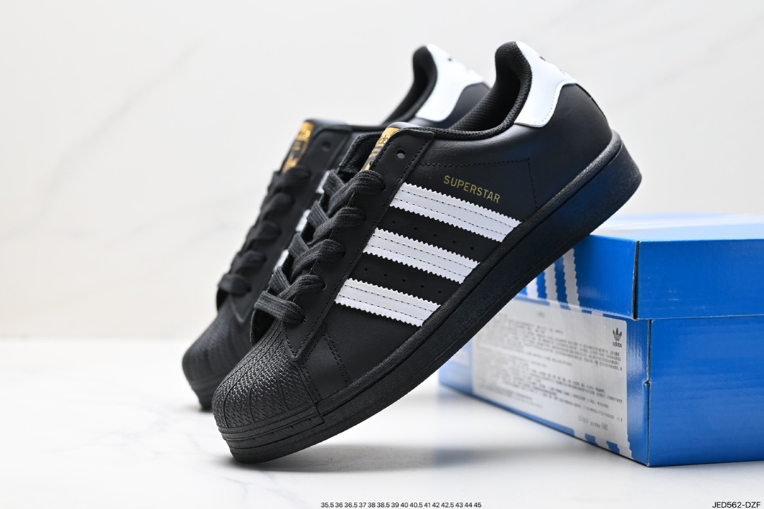 150 阿迪达斯Adidas三叶草 Originals Superstar Pride RM贝壳头板鞋 AQ3091