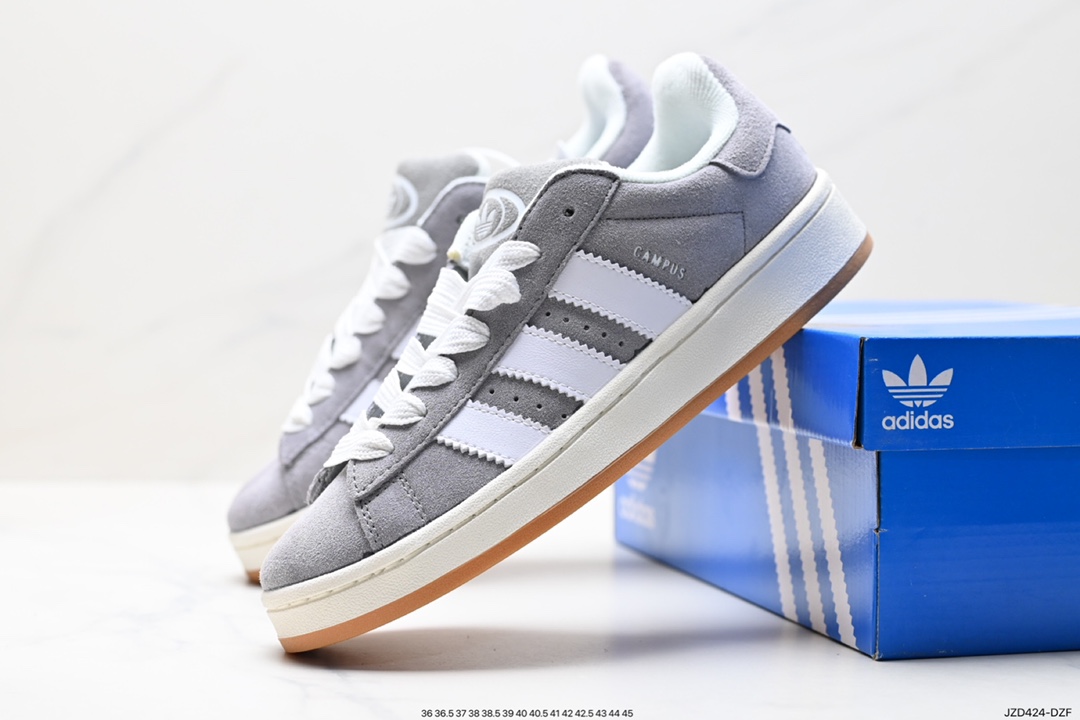 140 阿迪达斯Adidas Originals Campus 00s 学院系列 面包风经典复古低帮百搭休闲运动板鞋 GY6433