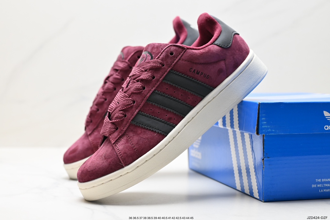 140 阿迪达斯Adidas Originals Campus 00s 学院系列 面包风经典复古低帮百搭休闲运动板鞋 GY6433