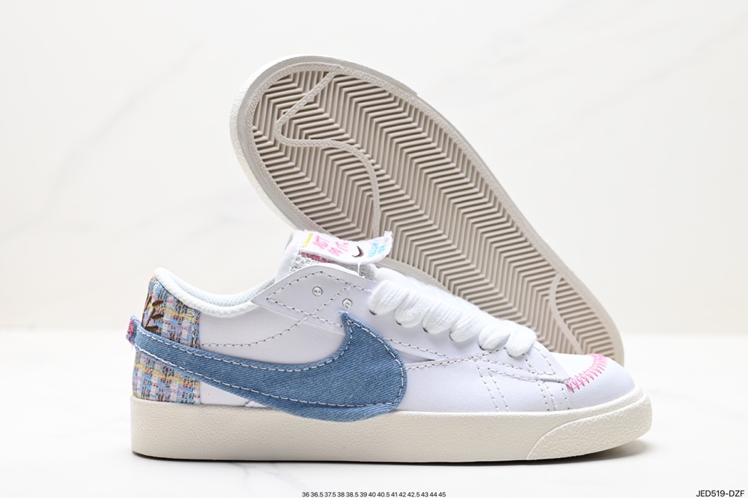 Nike Blazer Low'77 Jumbo classic versatile low-top trailblazer casual sports shoes FJ7741-141