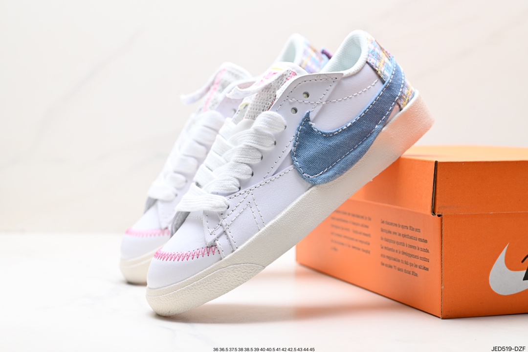 Nike Blazer Low'77 Jumbo classic versatile low-top trailblazer casual sports shoes FJ7741-141