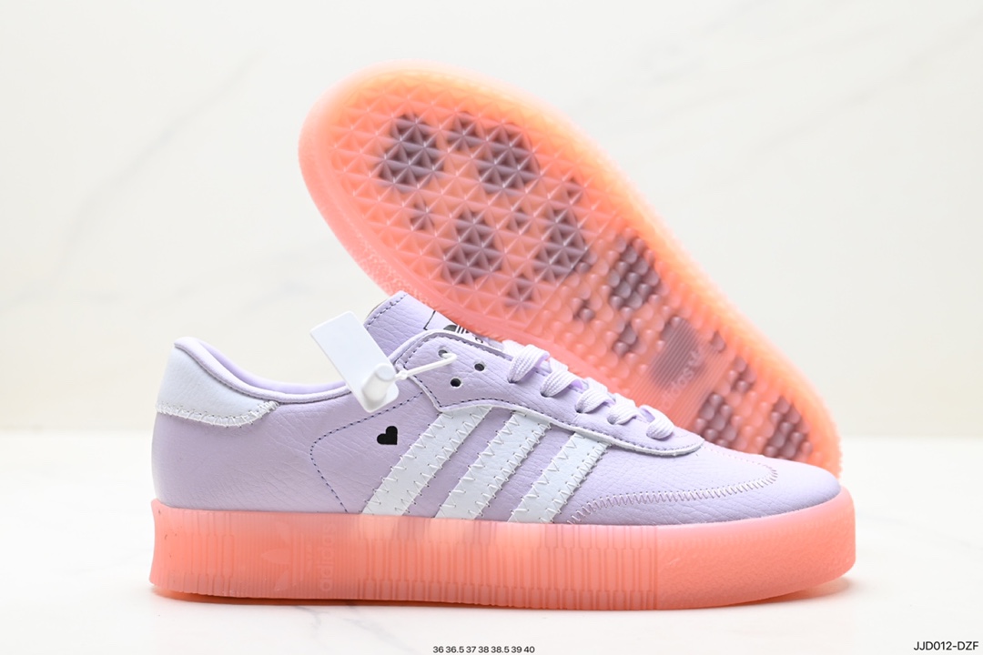 Adidas Samba Rose W Women's Low-Top Platform Sneakers EF4966