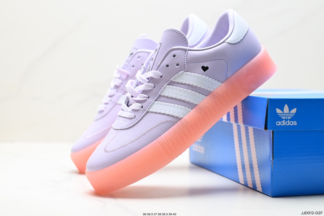 Adidas Samba Rose W Women's Low-Top Platform Sneakers EF4966