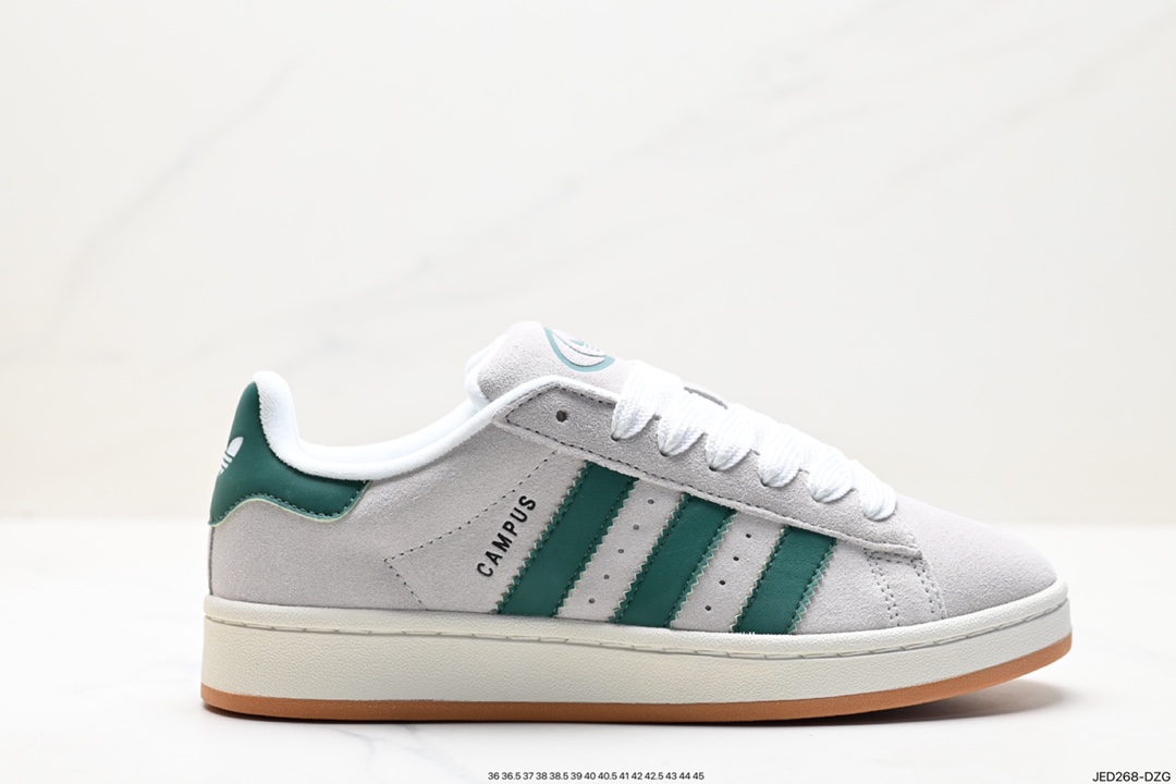 150 阿迪达斯Adidas Originals Campus 00s 学院系列 面包风经典复古低帮百搭休闲运动板鞋 GY0038