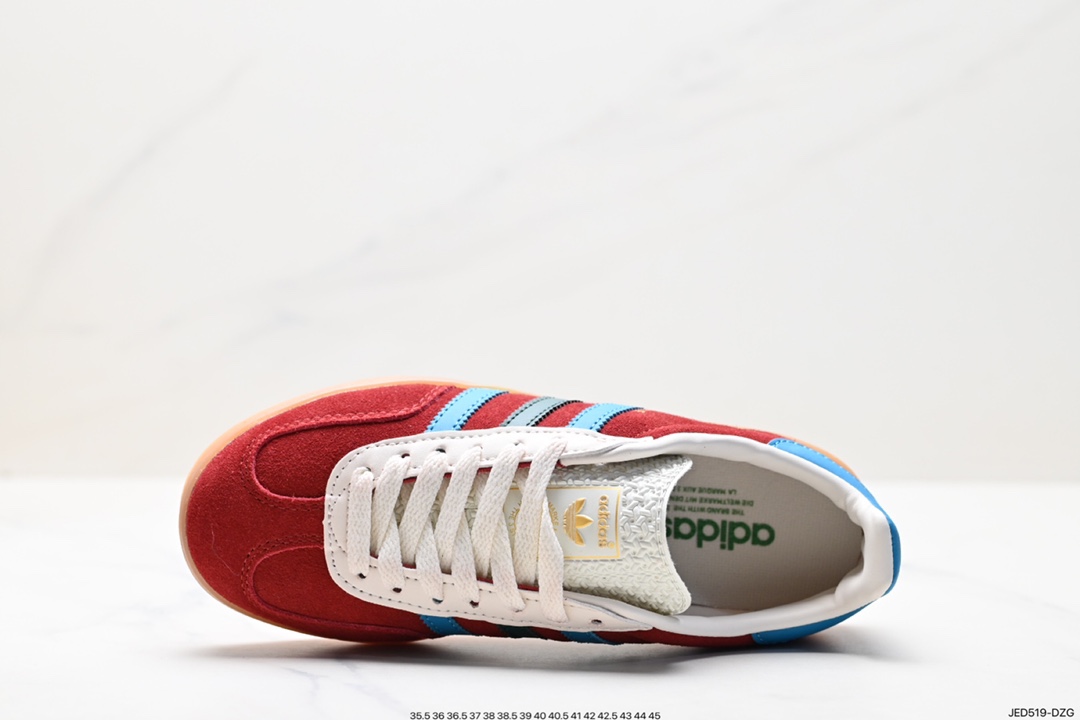 adidas Originals Gazelle INdoor clover casual non-slip wear-resistant low-top sneakers IG4996