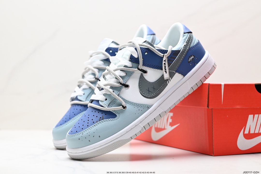 Nike SB Dunk Low ”Milk White/Pink/Smile” Dunk series low-top casual sports skateboard shoes DD1391-100