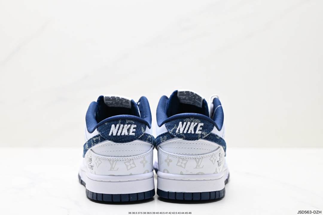 200 耐克NK Dunk Low Retro ”DIY高端定制“ 低帮休闲运动板鞋 DD1391-122