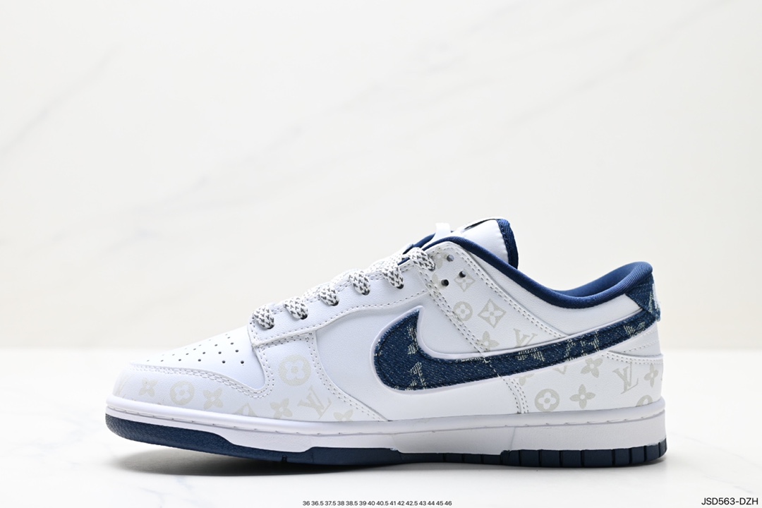 200 耐克NK Dunk Low Retro ”DIY高端定制“ 低帮休闲运动板鞋 DD1391-122