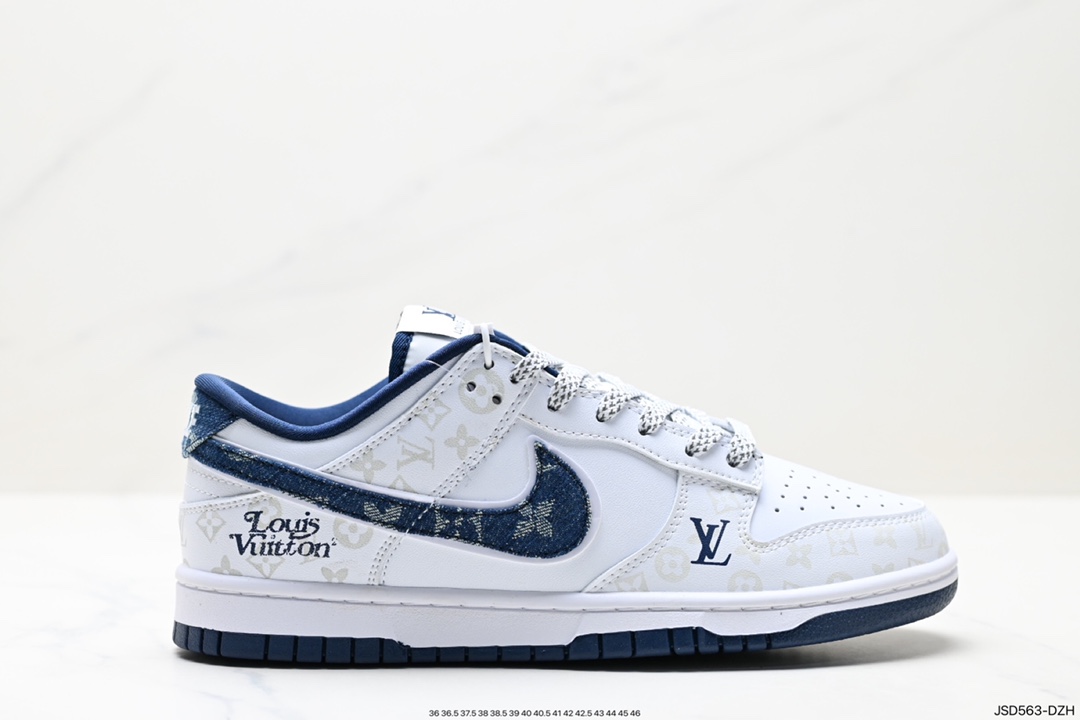 200 耐克NK Dunk Low Retro ”DIY高端定制“ 低帮休闲运动板鞋 DD1391-122