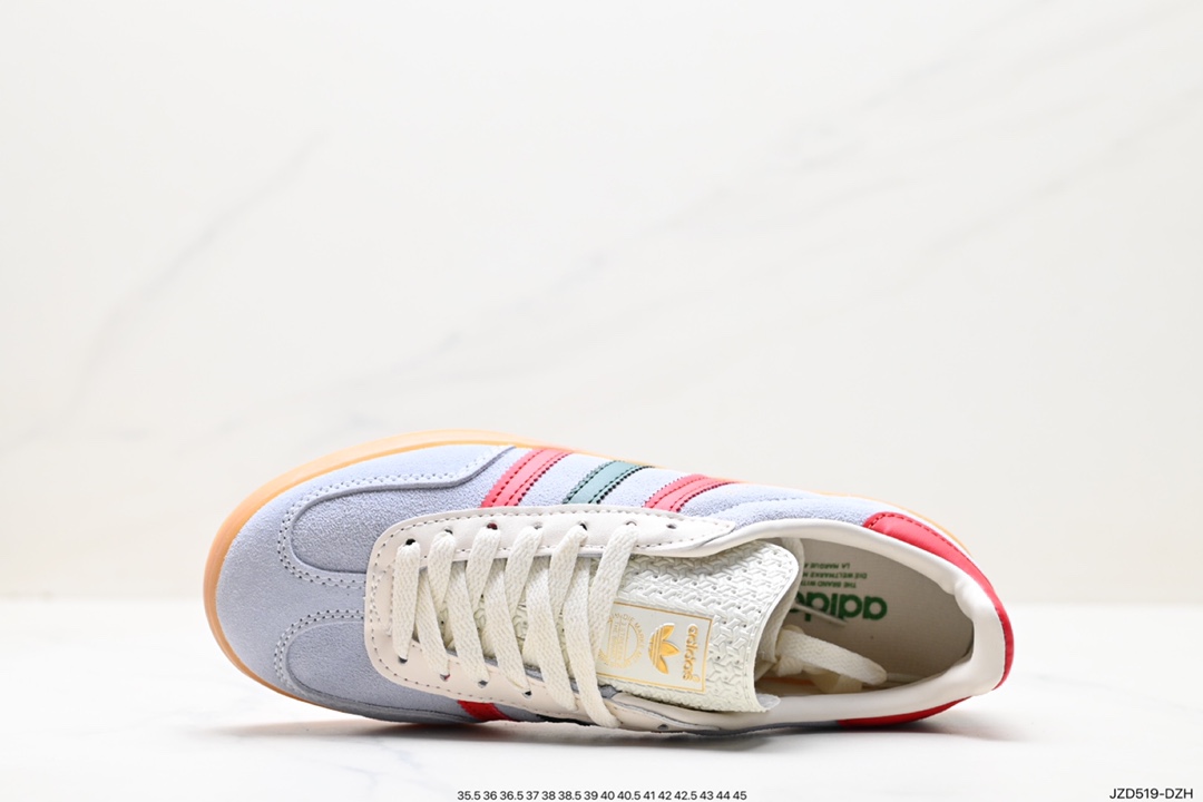 140 阿迪达斯Adidas originals Gazelle Indoor "浅紫白" 这款阿迪达斯运动鞋是 IG4994