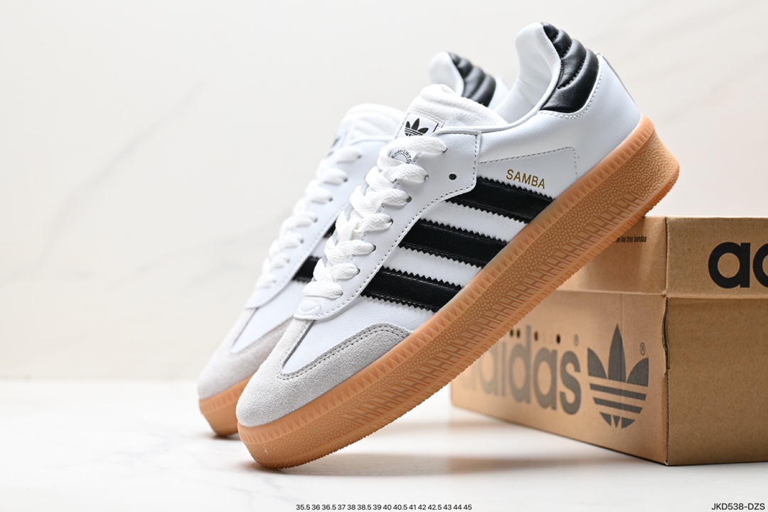 160 阿迪达斯三叶草Adidas Originals SambaX XLG桑巴舞板鞋 IE1377