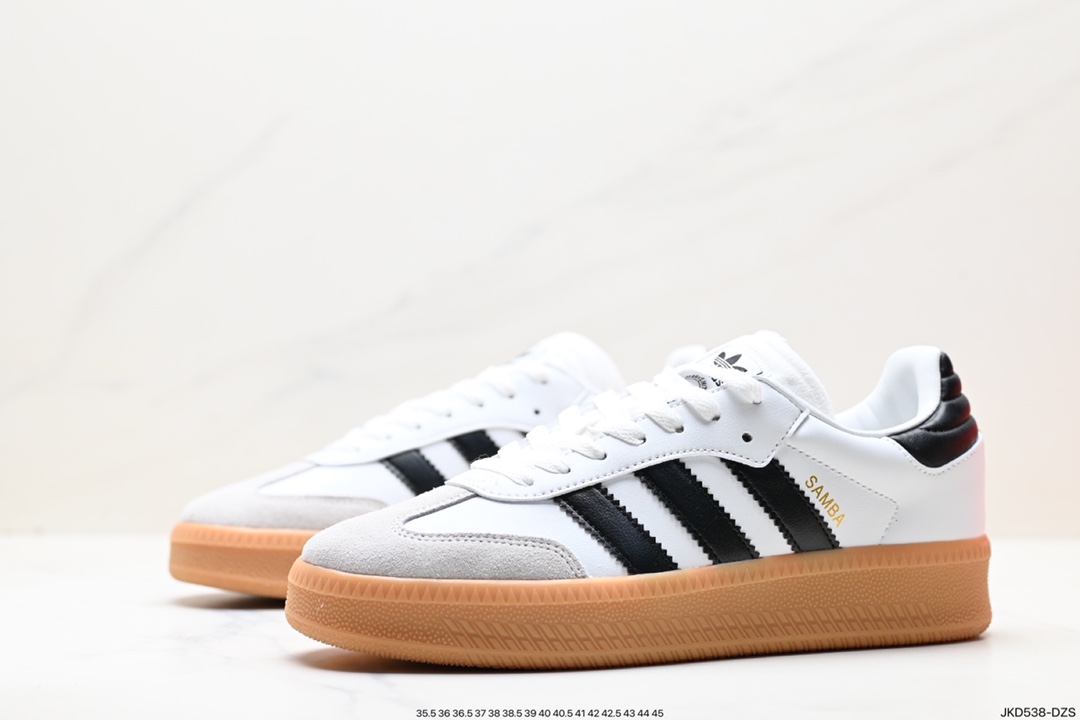 160 阿迪达斯三叶草Adidas Originals SambaX XLG桑巴舞板鞋 IE1377