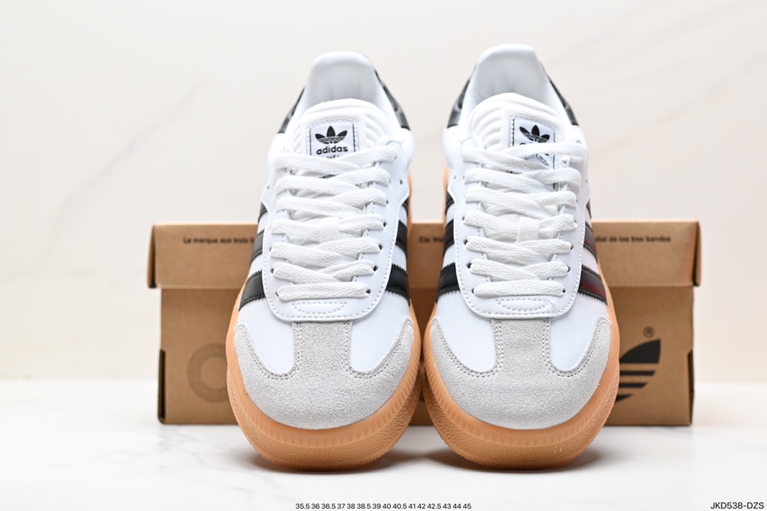 160 阿迪达斯三叶草Adidas Originals SambaX XLG桑巴舞板鞋 IE1377