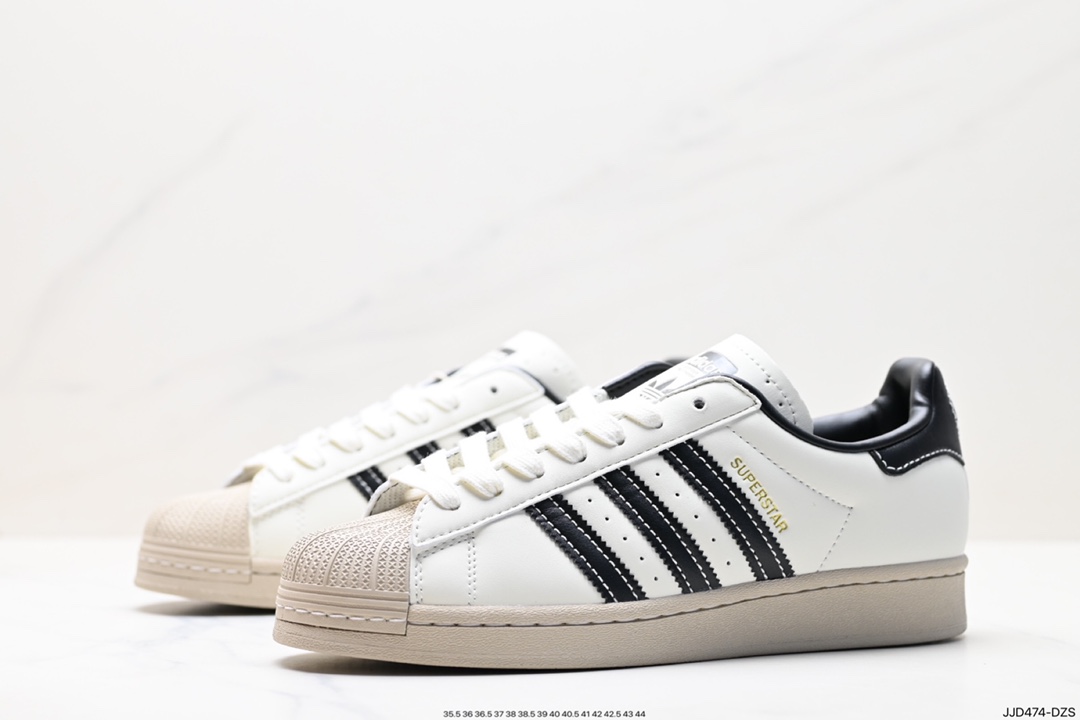 130 阿迪达斯Adidas三叶草 Originals Superstar Pride RM贝壳头板鞋 ID1009