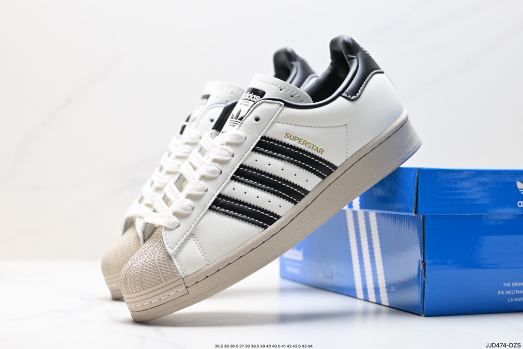 130 阿迪达斯Adidas三叶草 Originals Superstar Pride RM贝壳头板鞋 ID1009