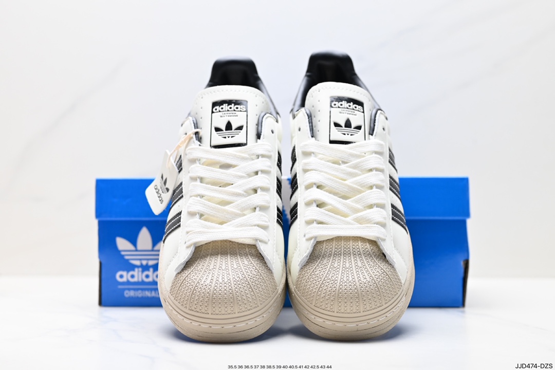 130 阿迪达斯Adidas三叶草 Originals Superstar Pride RM贝壳头板鞋 ID1009