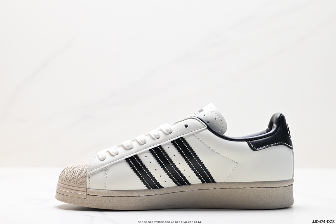 130 阿迪达斯Adidas三叶草 Originals Superstar Pride RM贝壳头板鞋 ID1009