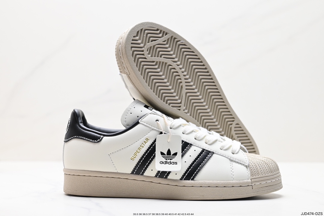 130 阿迪达斯Adidas三叶草 Originals Superstar Pride RM贝壳头板鞋 ID1009